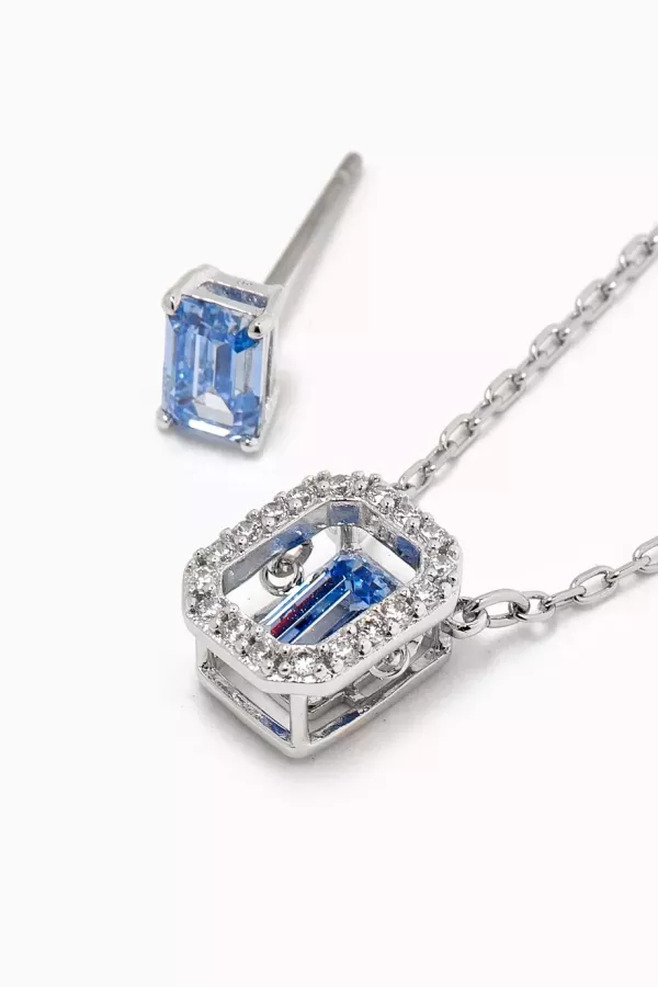 Swarovski Millenia 藍色珠寶套裝 