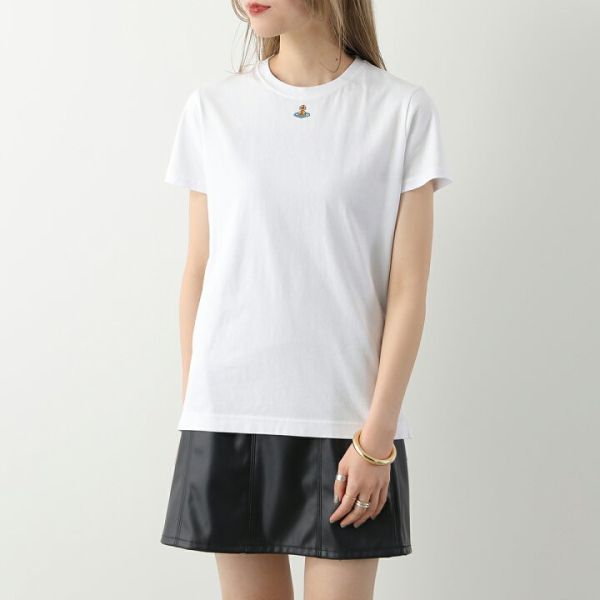 Vivienne Westwood Orb Peru 白色T-shirt (Woman) 
