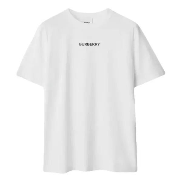 Burberry 中間小Logo純棉T-shirt (woman) 