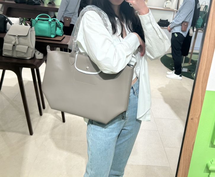 (多色) Longchamp PLIAGE CITY 長柄中號水餃包 