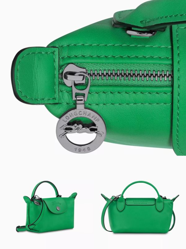 (多色) Longchamp Mini Le Pliage Xtra 牛皮兩用包 