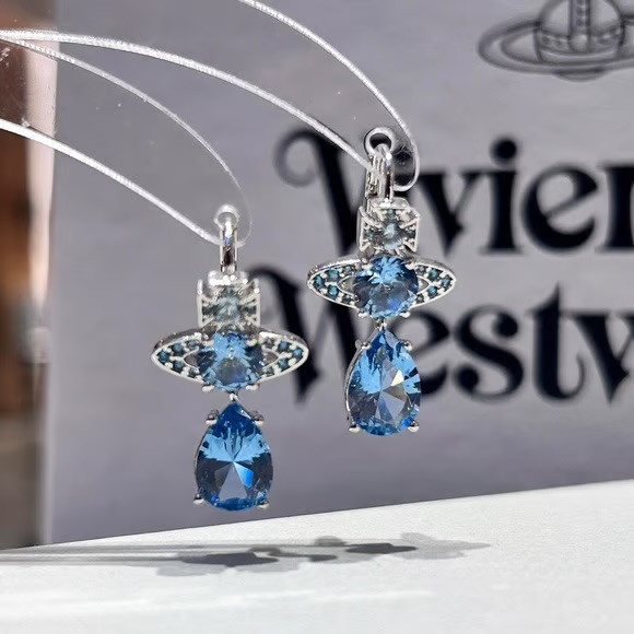 (多款)Vivienne Westwood人魚眼淚吊墜系列 [耳環][項鍊] 