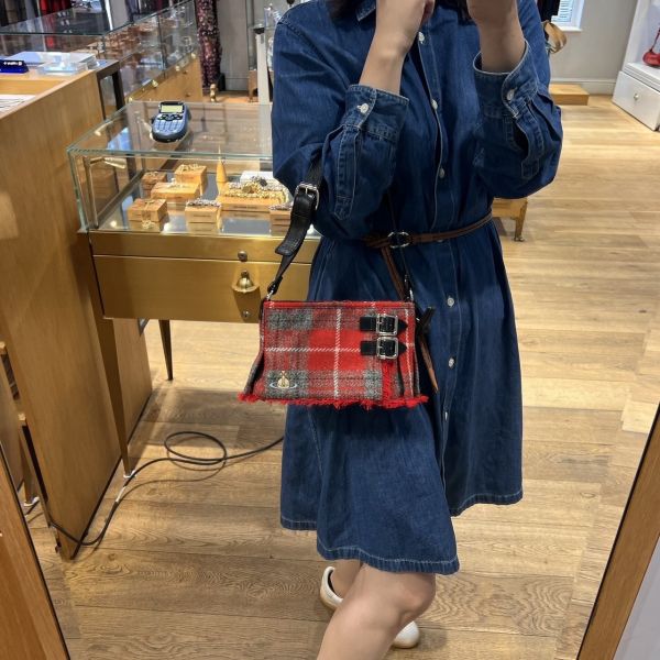 Vivienne Westwood Heather 蘇格蘭短裙包 