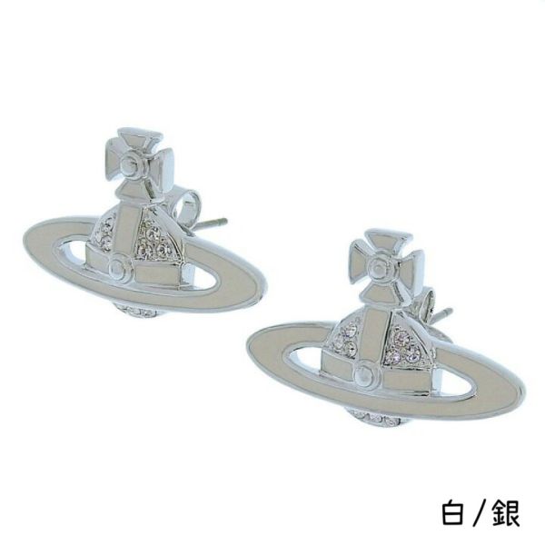 (多色) Vivienne Westwood 土星浮雕系列 [耳環] 
