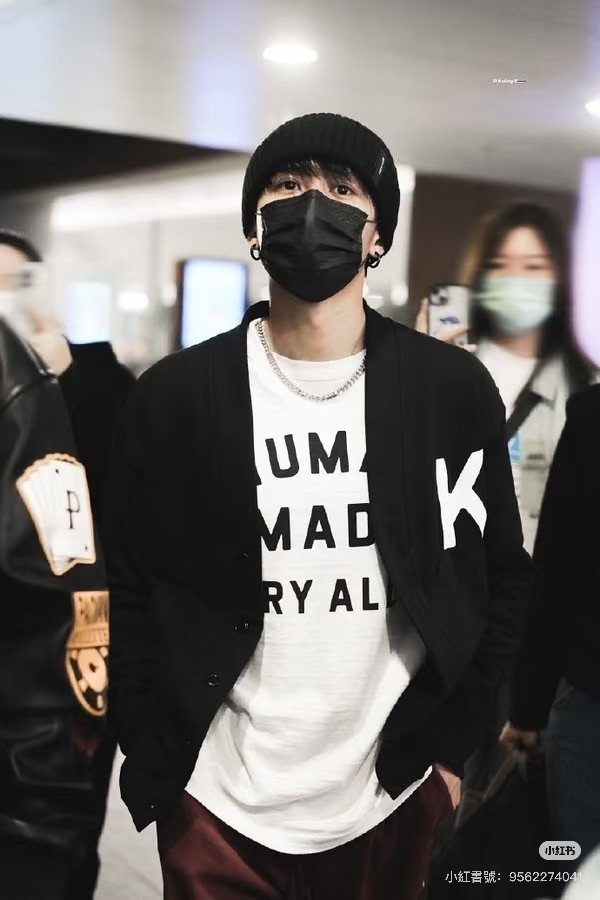 KENZO [檀健次同款] 經典K刺繡開襟衫 (男女同款) 