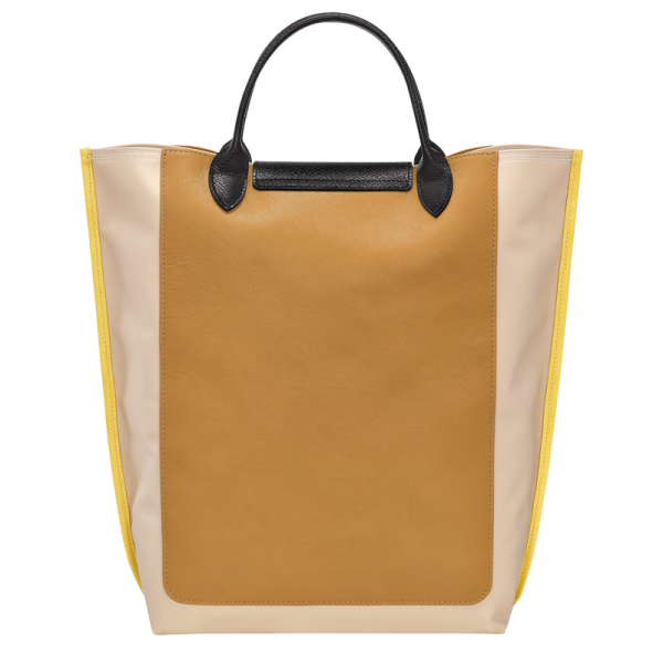 Longchamp Cabas Re-Play 牛皮拼接托特包 (M號) 