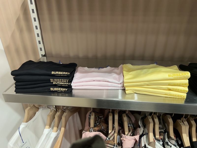 (多色)Burberry 側邊小Logo純棉T-shirt (woman) 