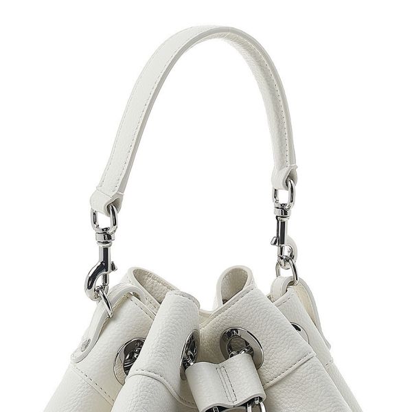 Vivienne Westwood Chrissy 白色小號水桶包 