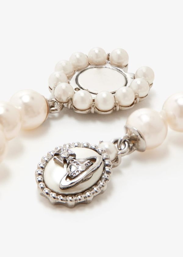 (兩色) Vivienne Westwood Amaya 大號珍珠手鏈 