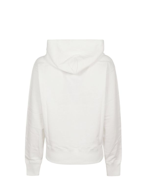 KENZO ELEPHANT CREST 白色刺繡連帽衛衣 (woman) 