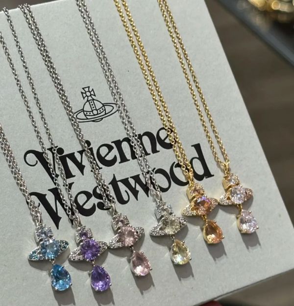 (多款)Vivienne Westwood人魚眼淚吊墜系列 [耳環][項鍊] 