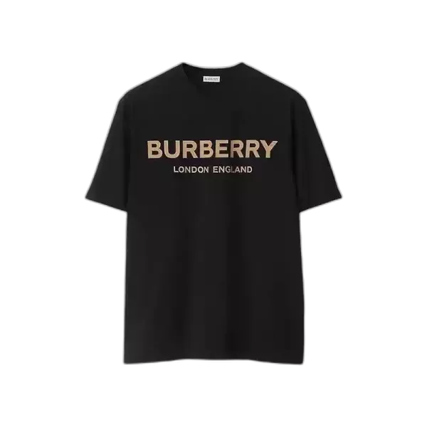 (多色)Burberry 中間大Logo純棉T-shirt (woman) 