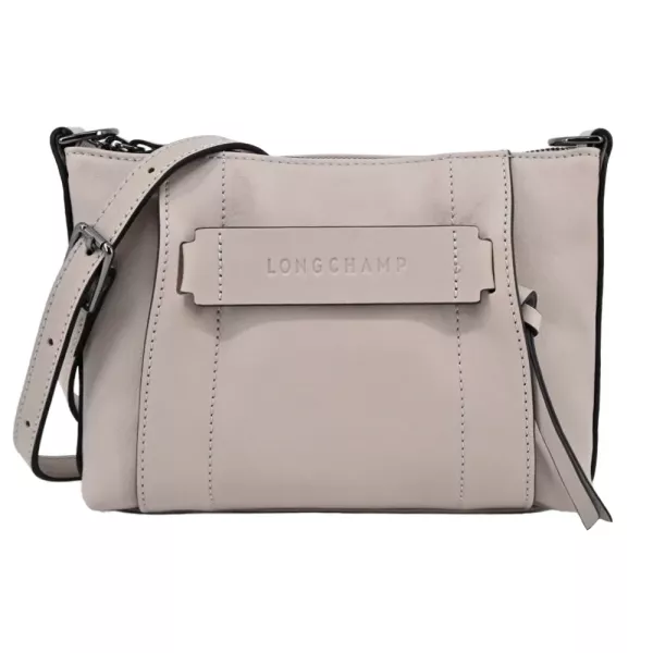 (兩色) Longchamp 3D 小牛皮斜背袋 (S號) 