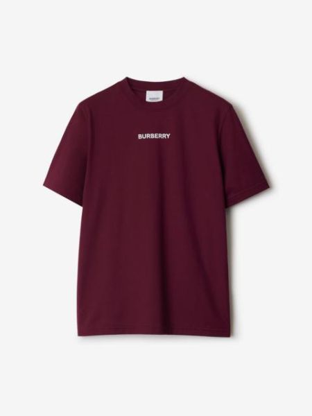 Burberry 中間小Logo純棉T-shirt (woman) 