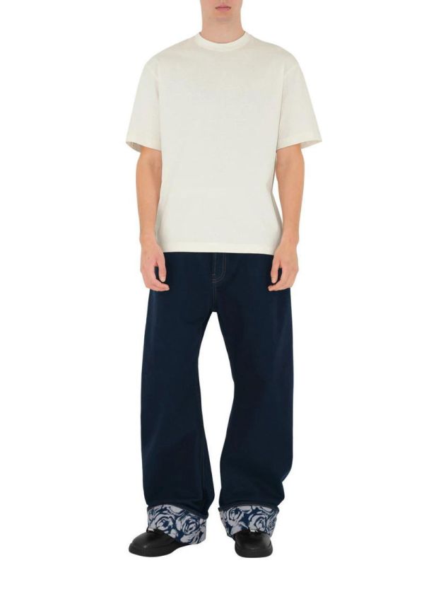 Burberry 背後戰馬藍色T-shirt (man) 