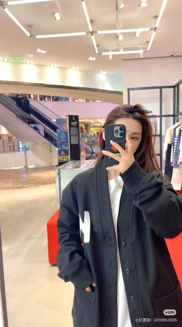 KENZO [檀健次同款] 經典K刺繡開襟衫 (男女同款) 