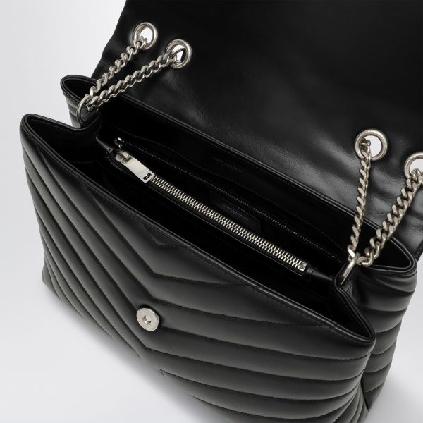 SAINT LAURENT Medium Quilted Loulou Shoulder Bag 