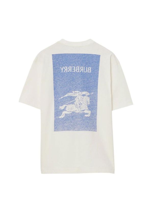 Burberry 背後戰馬藍色T-shirt (man) 