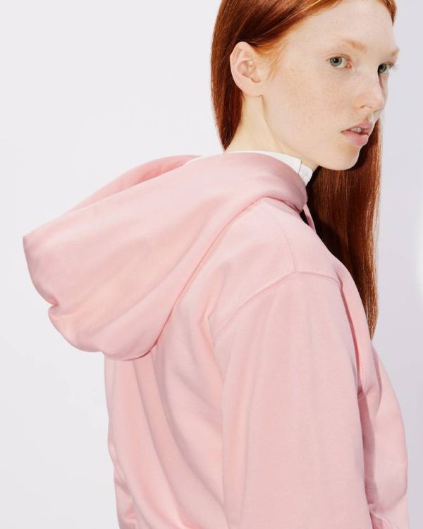 KENZO ELEPHANT CREST 粉色刺繡連帽衛衣 (woman) 