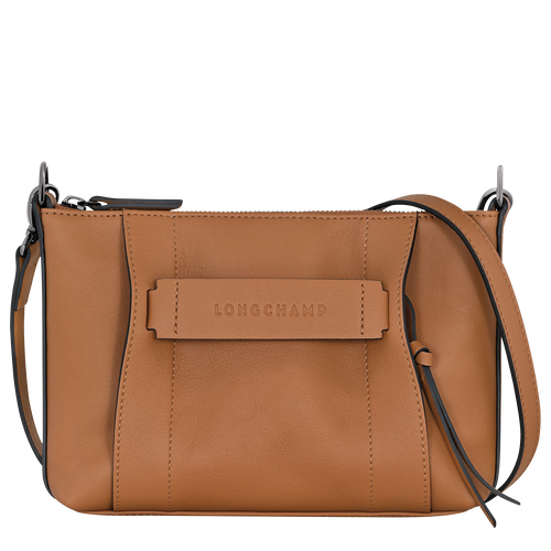 (兩色) Longchamp 3D 小牛皮斜背袋 (S號) 