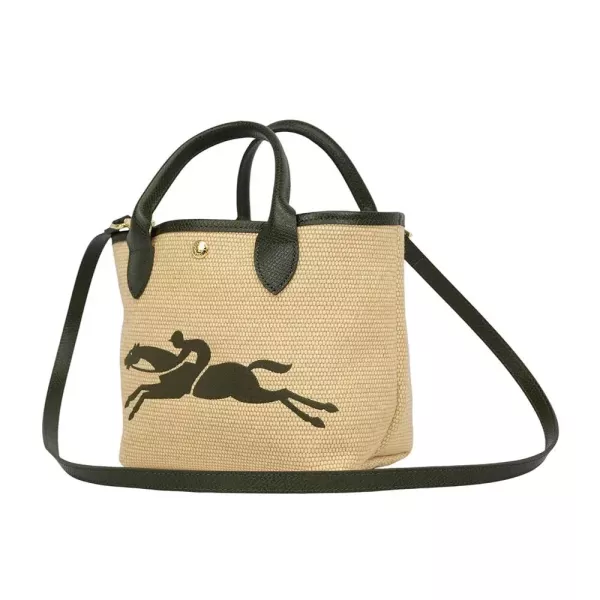 (兩色) Longchamp LE PANIER PLIAGE 草編S號 二用包 