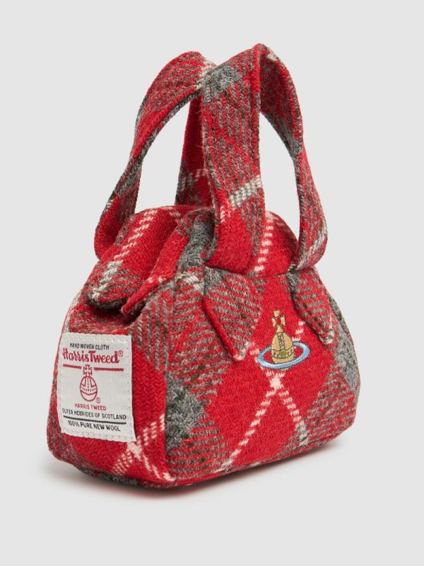 Vivienne Westwood Archive Mini 羊毛花呢包 