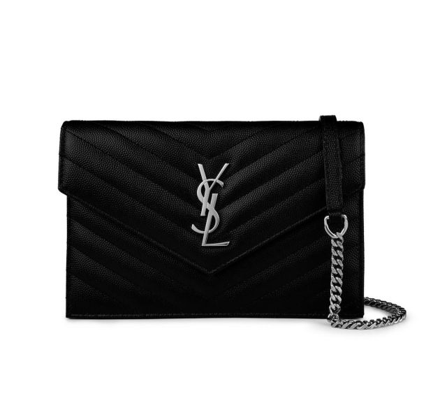 (多色) SAINT LAURENT Monogram Envelope Crossbody Bag 