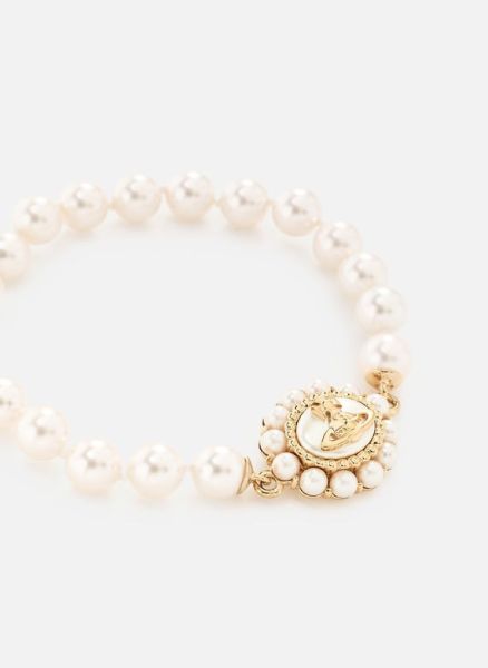 (兩色) Vivienne Westwood Amaya 大號珍珠手鏈 