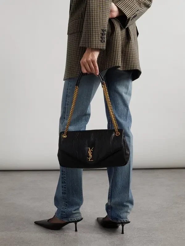 SAINT LAURENT Medium Calypso Shoulder Bag 