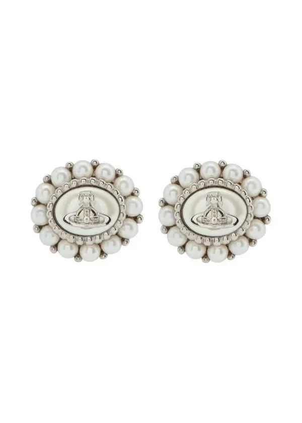 Vivienne Westwood Amaya 大號珍珠耳環 