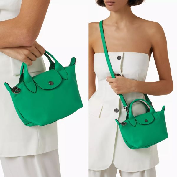 (多色) Longchamp Mini Le Pliage Xtra 牛皮兩用包 