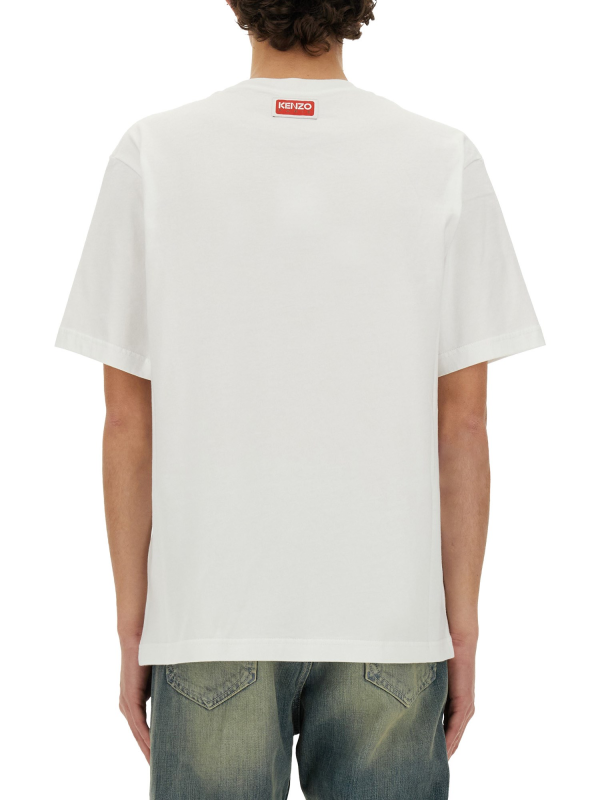 Kenzo Tiger Varsity 白色 T-shirt (man) 