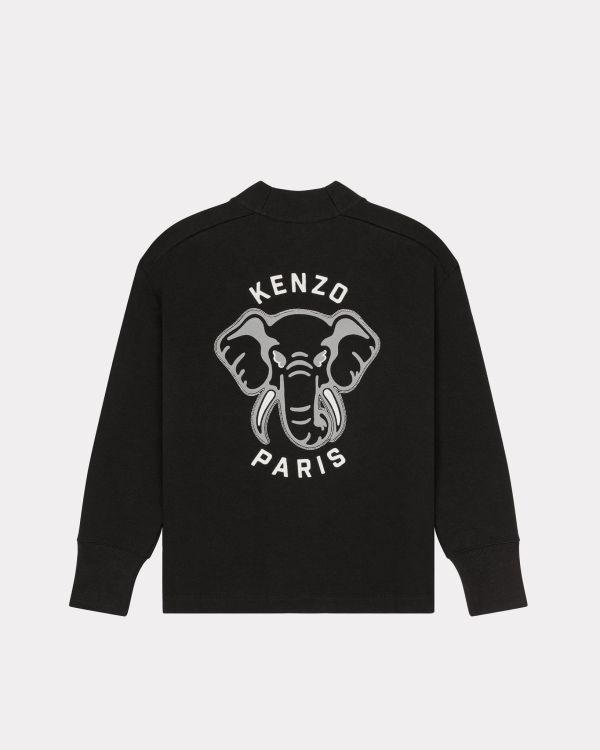 (三色) KENZO ELEPHANT 刺繡開襟衫 (woman) 