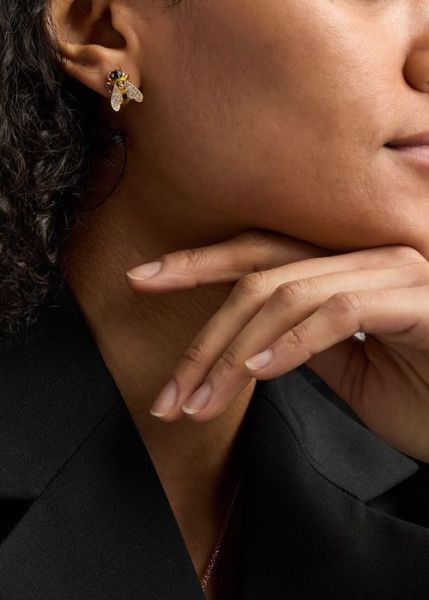 (兩款) Vivienne Westwood 大黃蜂系列 [耳環][別針] 