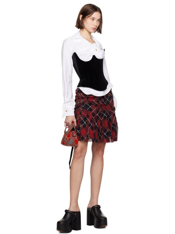 Vivienne Westwood Archive Mini 羊毛花呢包 