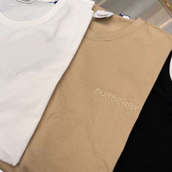 (多色) Burberry Jenson 胸前刺繡Logo T-shirt (Man) 