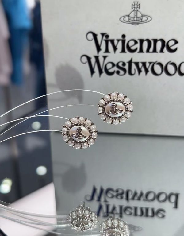 Vivienne Westwood Amaya 大號珍珠耳環 