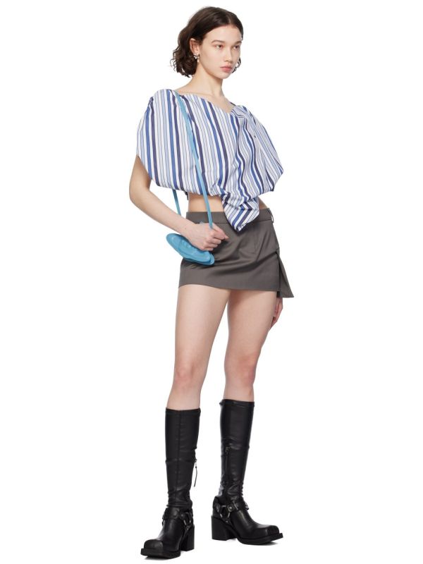 Vivienne Westwood Nano Orb 藍色斜背包 