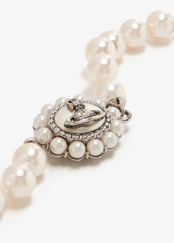 (兩色) Vivienne Westwood Amaya 大號珍珠手鏈 