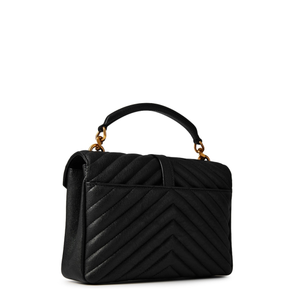 SAINT LAURENT College Medium Quilted Leather Bag 