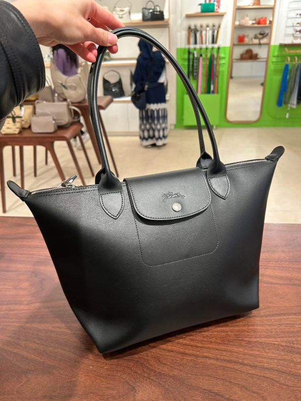 (多色) Longchamp PLIAGE CITY 長柄中號水餃包 
