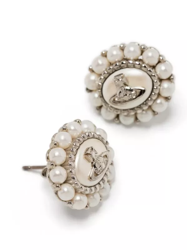 Vivienne Westwood Amaya 大號珍珠耳環 