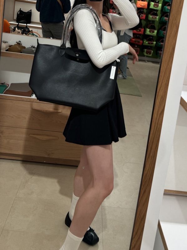 (多色) Longchamp PLIAGE CITY 長柄中號水餃包 