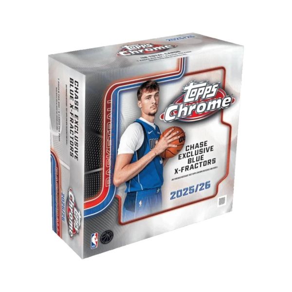 2025/26 Topps Chrome Basketball Mega Box 