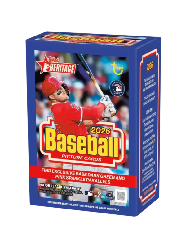2026 Topps Heritage Baseball Value Box 