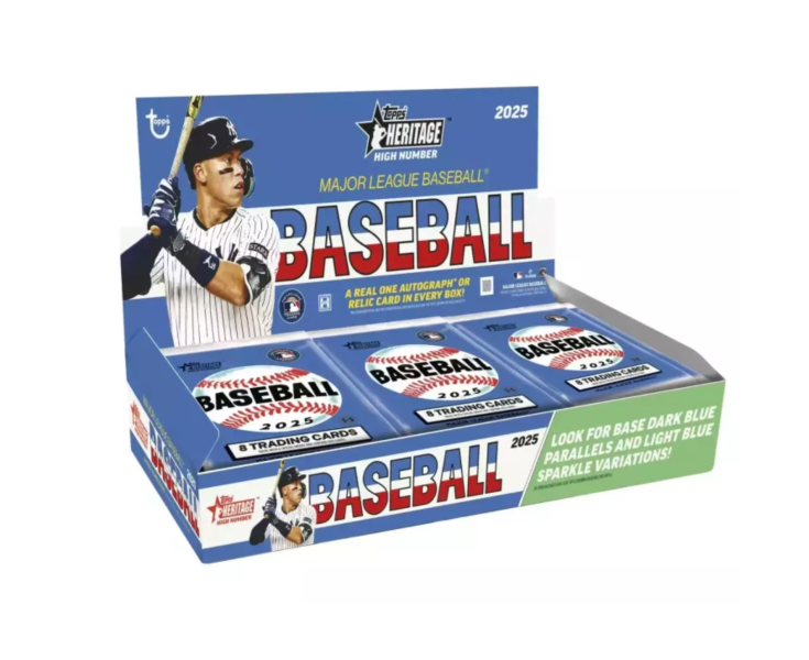 2025 Topps Heritage High Number Baseball Hobby Box 