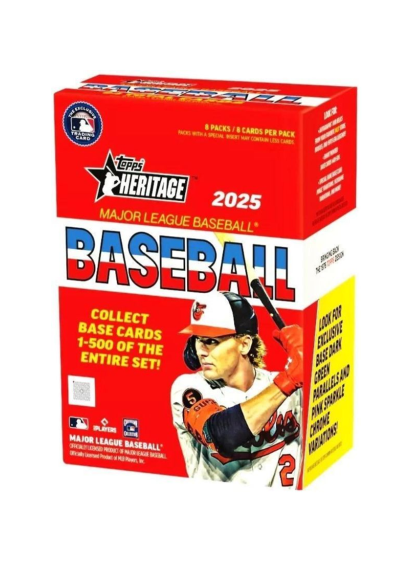 2025 Topps Heritage Baseball Value Box 