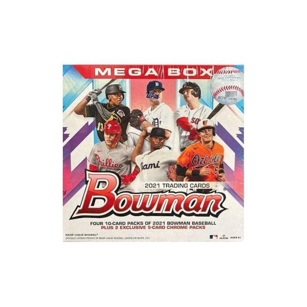 2021 Topps Bowman Baseball Mega Box 