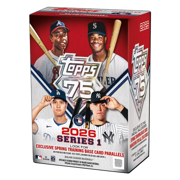 2026 Topps Series 1 VALUE BOX 75th Anniversary 