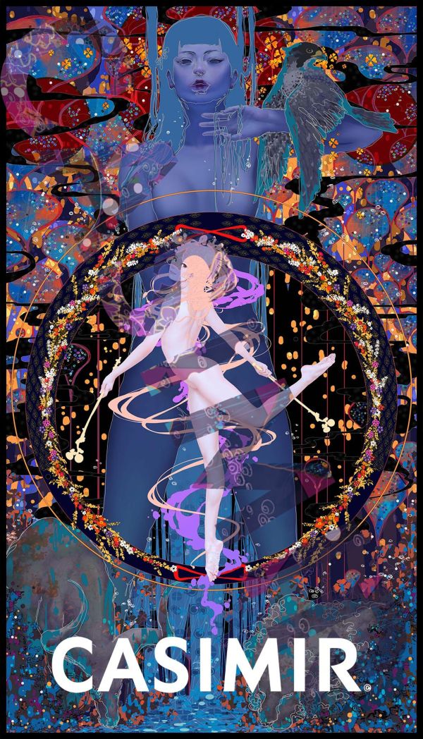 CASIMIR｜The World 世界｜塔羅大牌系列 限量藝術版畫 casimir, casimir tarot, tarot art, tarot major arcana, major arcana art print, tarot illustration, 限量藝術版畫, 塔羅大牌, 塔羅藝術, 塔羅插畫, 當代塔羅, 當代藝術, 靈性藝術, 神秘學藝術, museum grade art print, tarot for collectors, spir